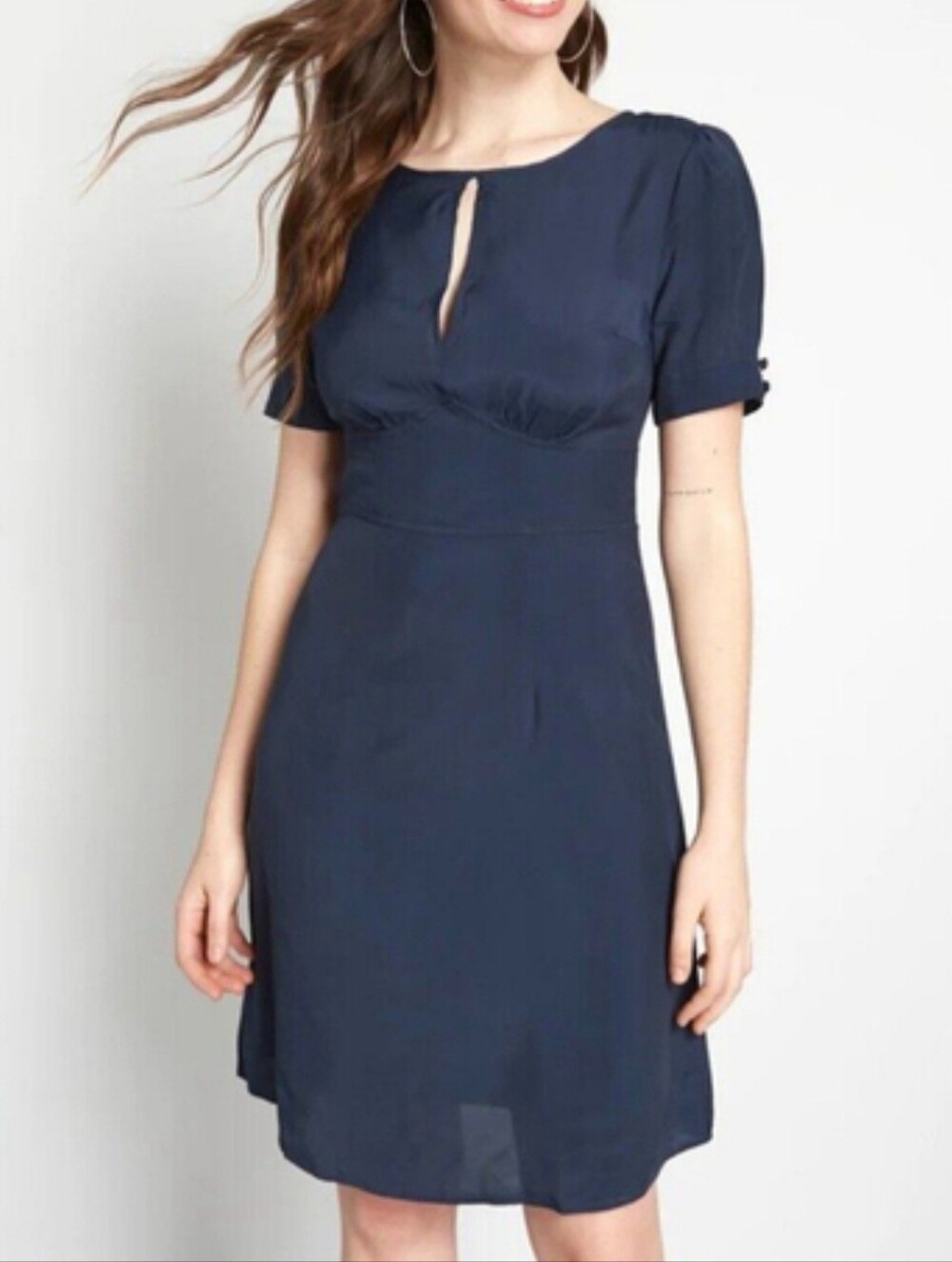 Modcloth Modest Keyhole Dress